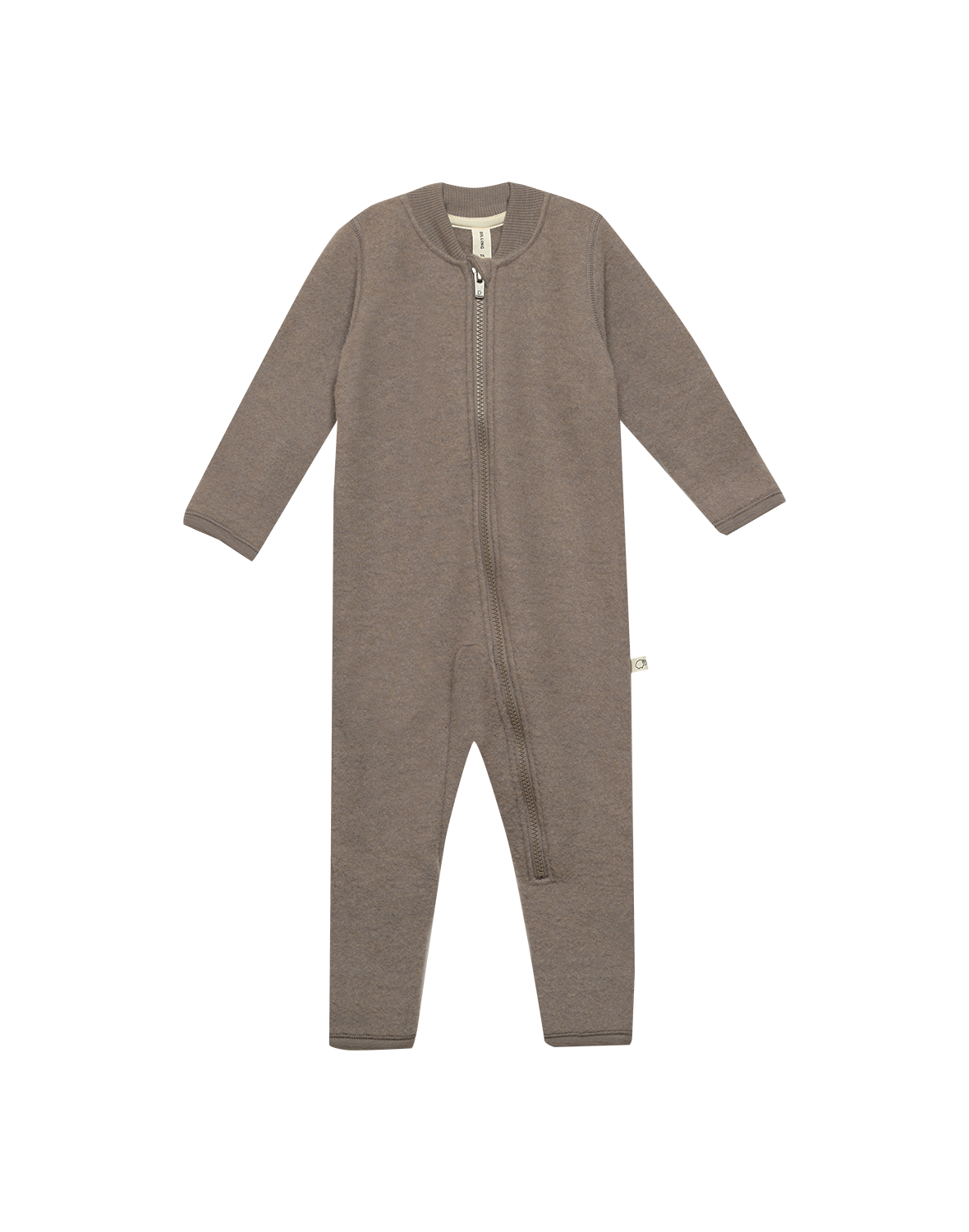 One-piece i merinoullfleece til baby