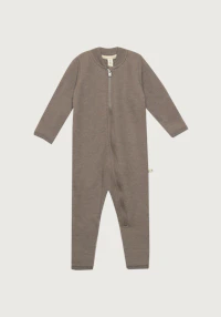 One-piece i merinoullfleece til baby