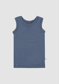 Tanktopp i merinoull til baby