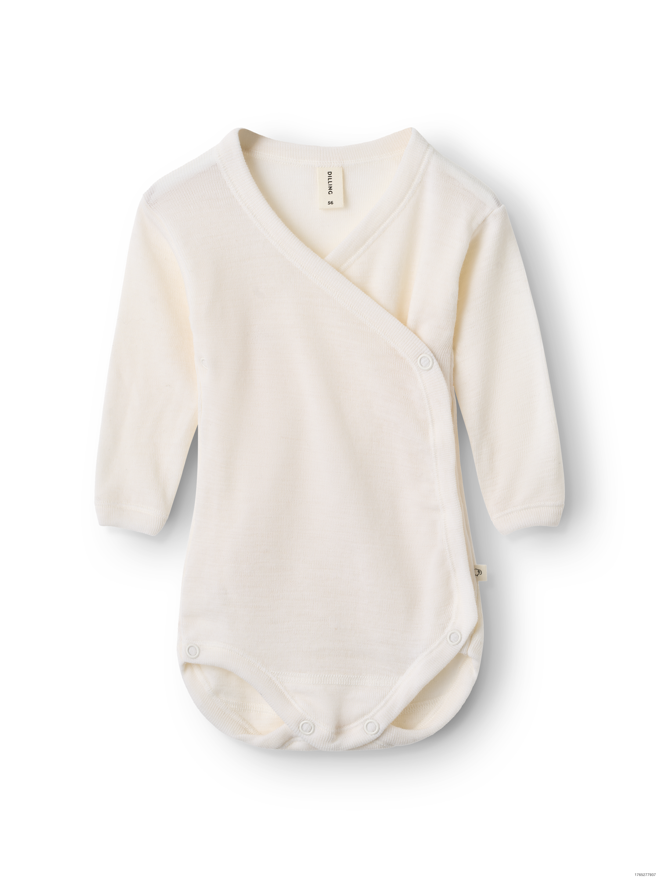 Dilling Unisex Infant Nature Baby Merino Wool Wrap Bodysuit