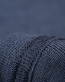 Langermet topp i merinoull til baby Tordenblå
