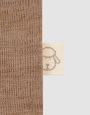 Shirt van merinowol voor baby's Karamelmelange