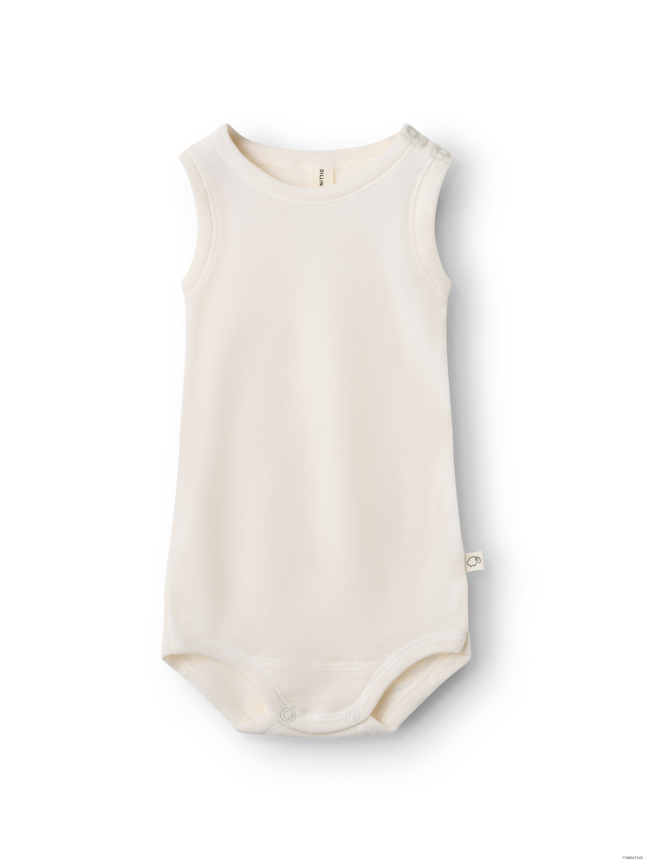 Dilling Unisex Infant Nature Baby Merino Wool Sleeveless Bodysuit