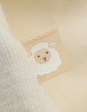 Tanktopp i merinoull til baby Natur