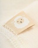 Legging van merinowol voor baby's Natuur