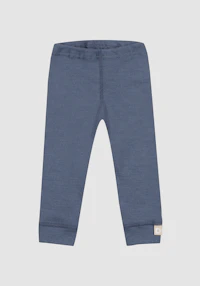 Leggings i merinoull til baby
