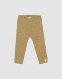 Leggings i merinoull til baby Ørkengress