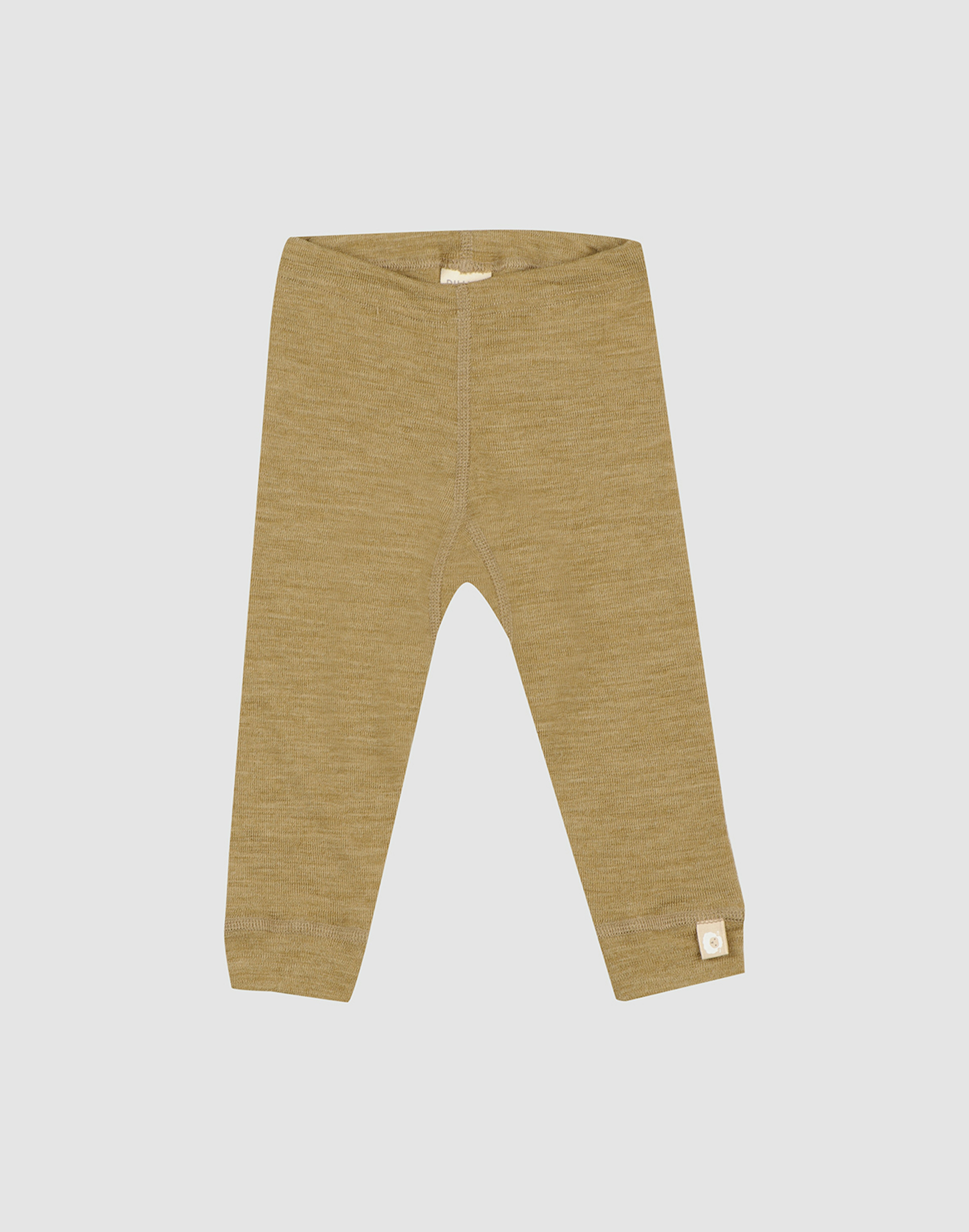 Leggings i merinoull til baby Ørkengress