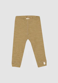 Leggings i merinoull til baby