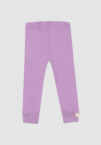 Leggings i merinoull til baby