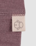 Baby merino wool leggings Grape