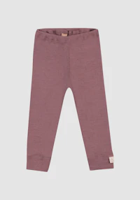 Leggings i merinoull til baby