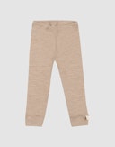 Baby merino wool leggings Beige melange