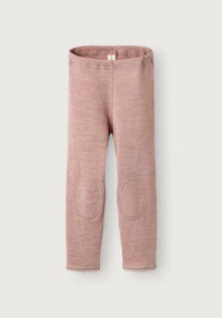 Leggings i merinoull til baby