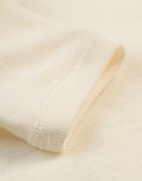 Romper met korte mouw van merinowol voor baby's Natuur