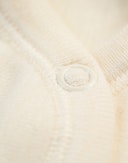 Romper met korte mouw van merinowol voor baby's Natuur