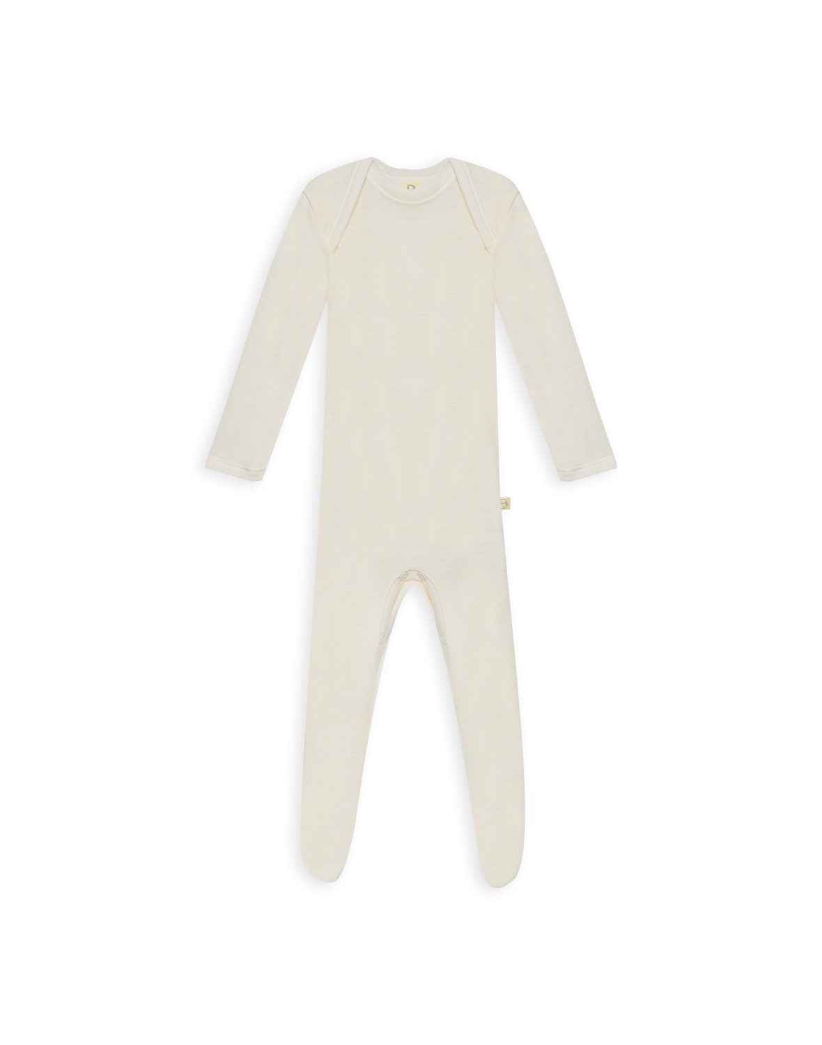 Pyjamas i merinoull til baby
