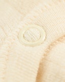 One-piece u/føtter i merinoull til baby Eggedosis