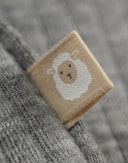 Heldragt i merinould til baby Gråmelange