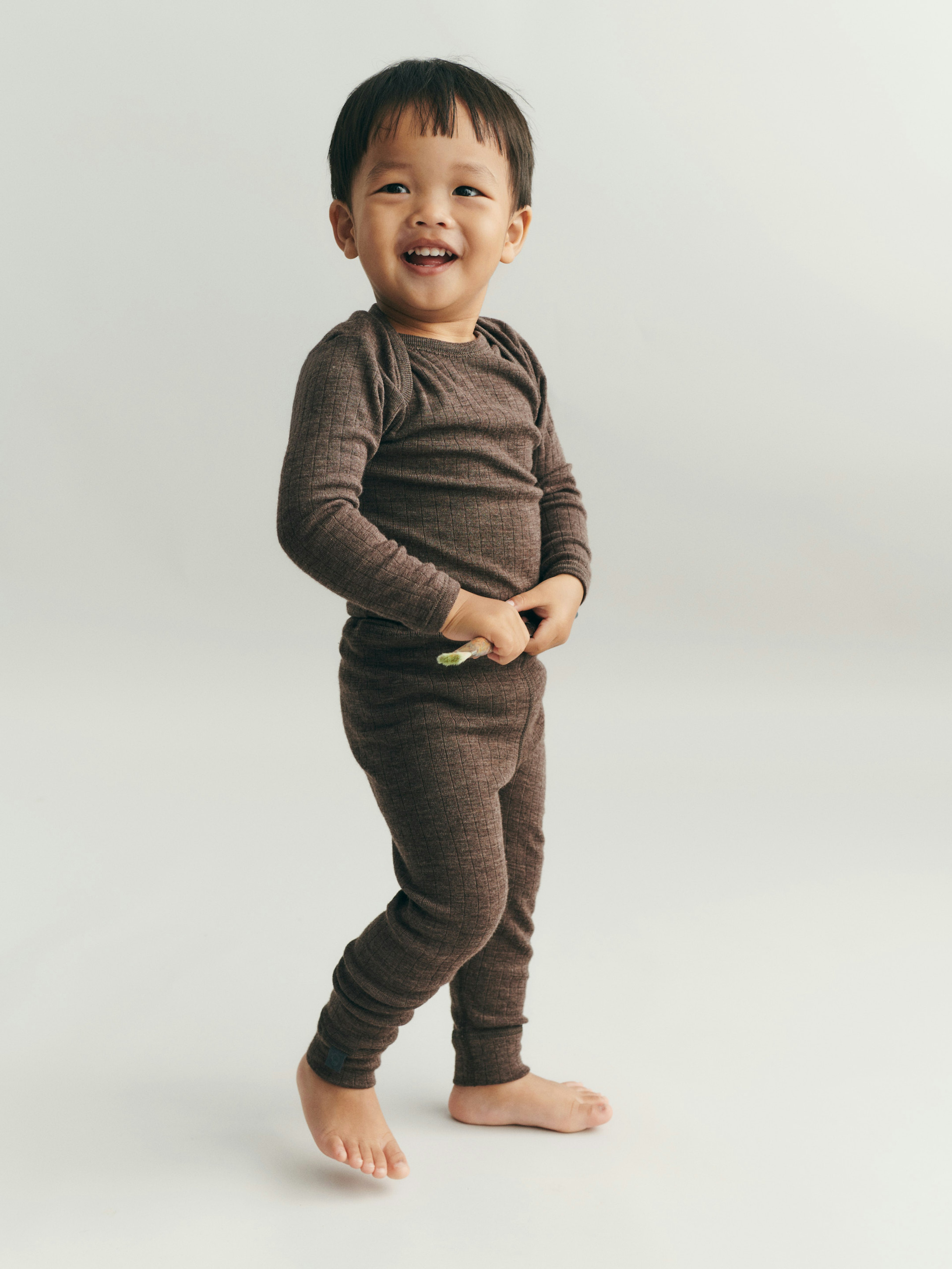 Legging Noir Enfant Legging En Laine Mérinos Et Soie Pour Enfant - U20ac32.99 Legging Merinos