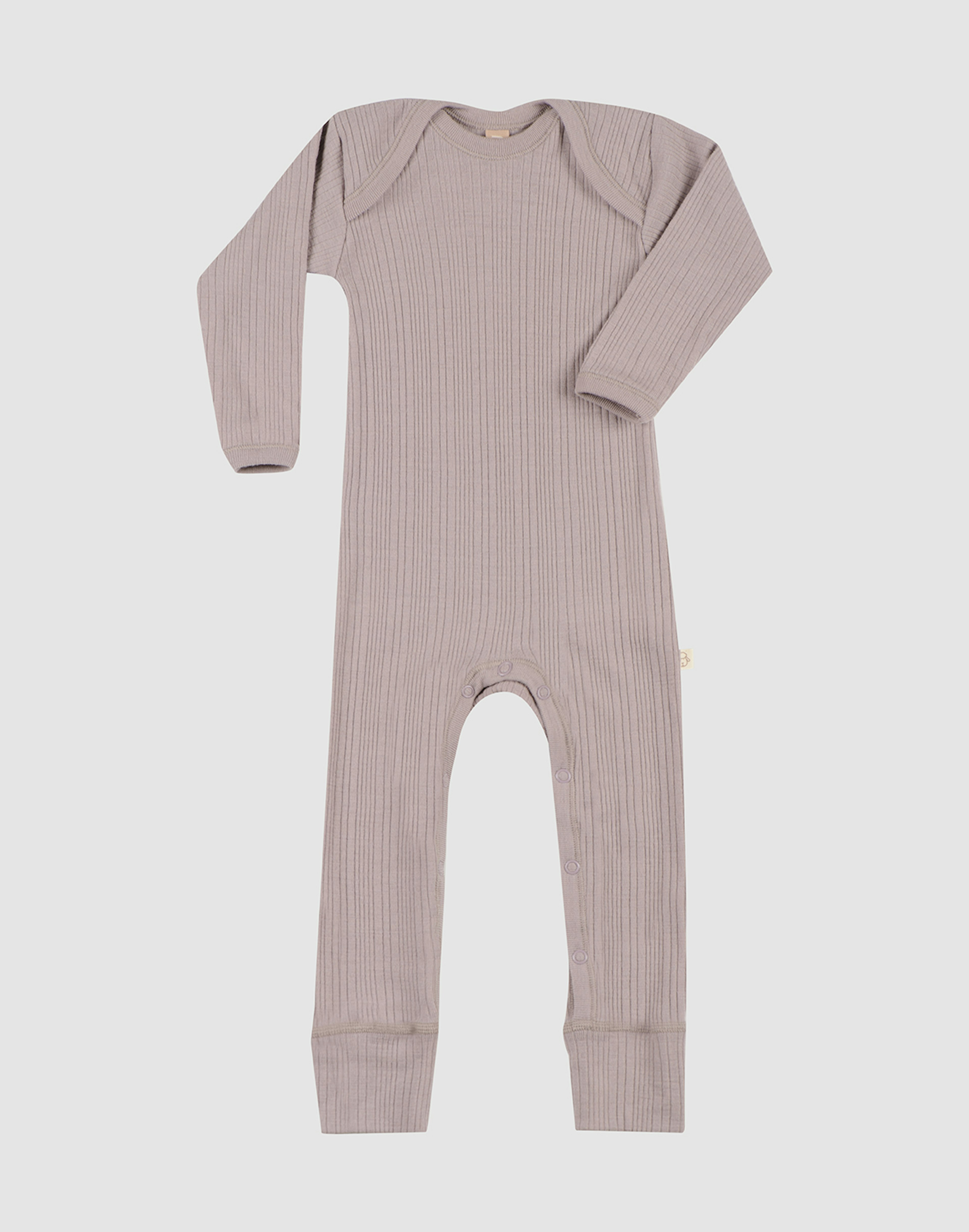 Heldragt i merinould til baby Lavendel