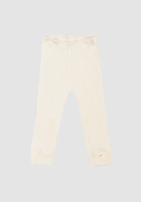 Leggings i merinoull til baby