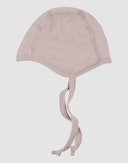 Baby merino wool bonnet Lavender