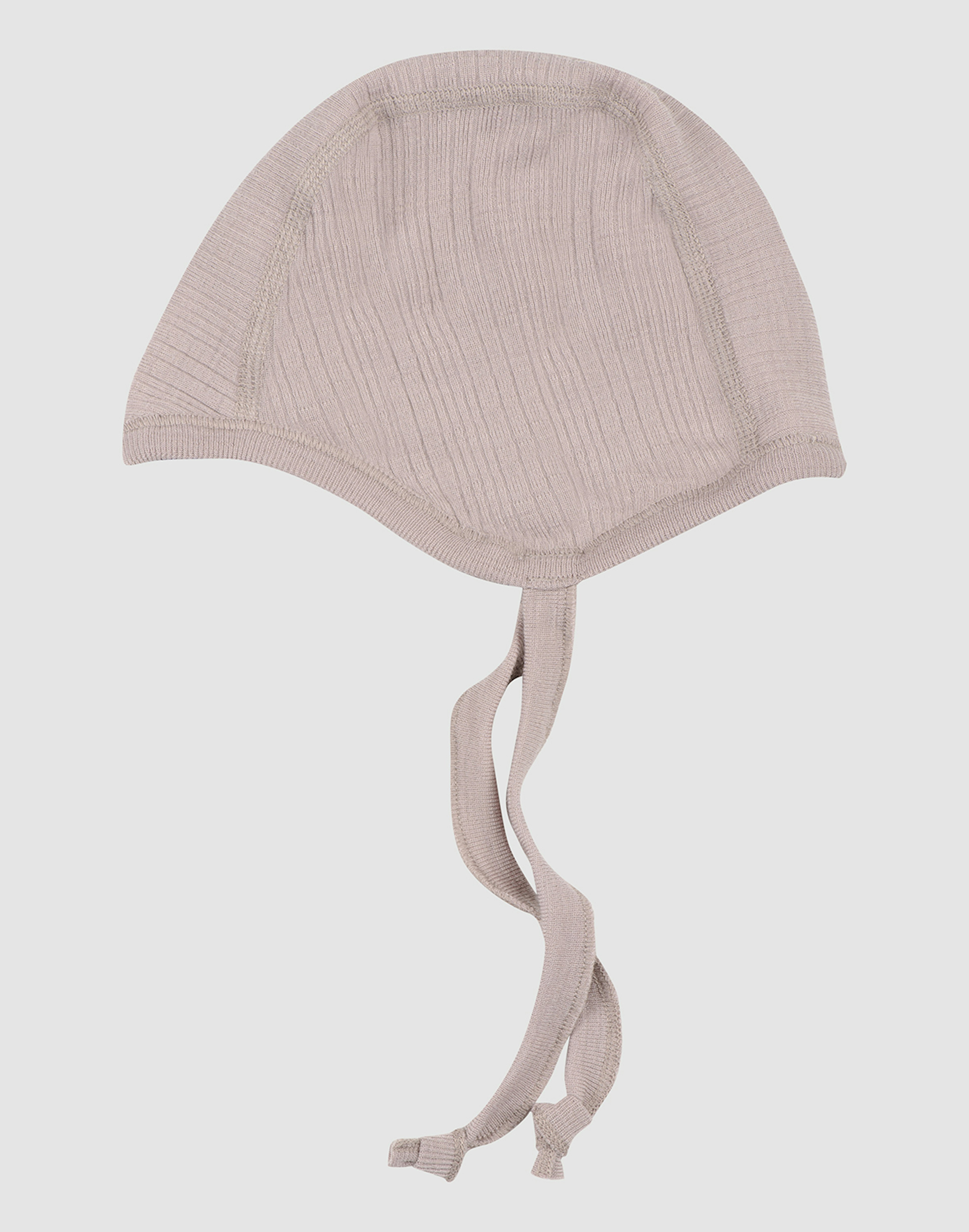 Baby merino wool bonnet Lavender