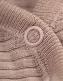 Langermet body i merinoull til baby Vintage-ballerina