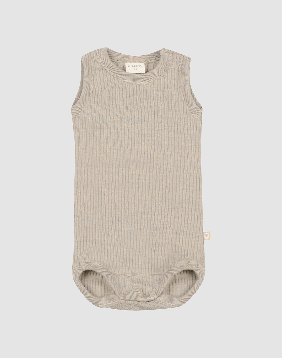 Baby Body Aus Merinowolle - Rippstrick Ohne Ärmel Von Dilling | 100% Bio & Mulesing-frei