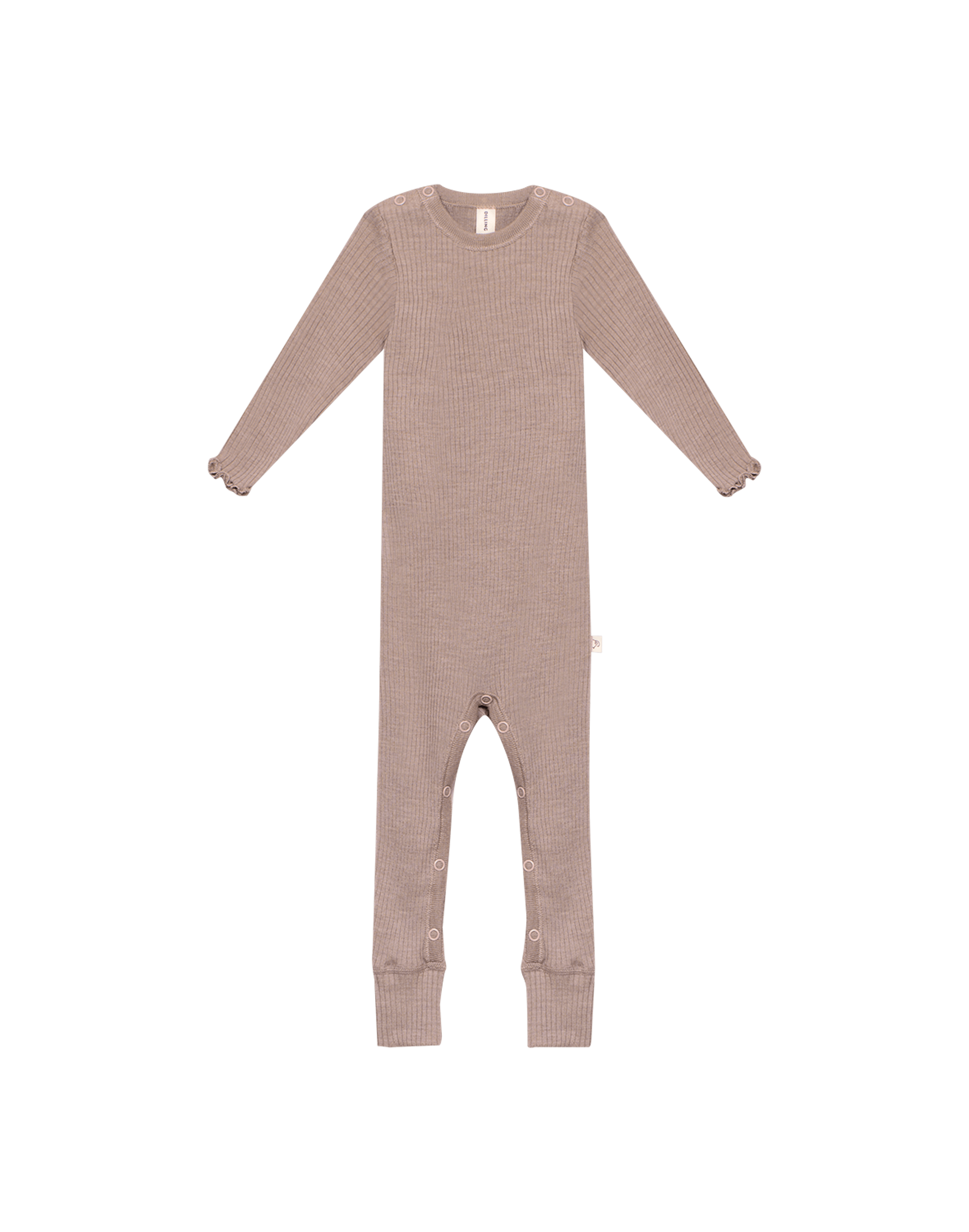 Grenouillere sans pieds en laine merinos pour bebe