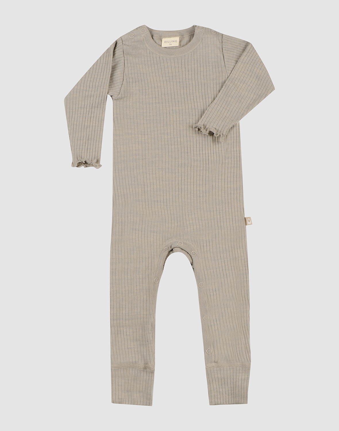 Dress med bølgekant