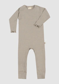 Body i merinoull i ett stykke til baby