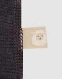 Sweatshirt i merinoullfrotté til baby Aubergine