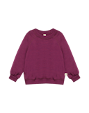 Sweatshirt i merinoullfrotté til baby Hyllebær