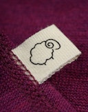 Sweatshirt i merinoullfrotté til baby Hyllebær