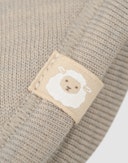 Balaklava i merinoullfrotté til baby Månestein
