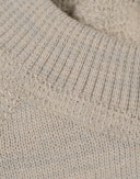 Sweatshirt i merinoullfrotté til baby Månestein