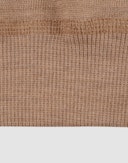 Sweatshirt i merinoullfrotté til baby Karamellmelert