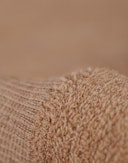 Sweatshirt i merinoullfrotté til baby Karamellmelert