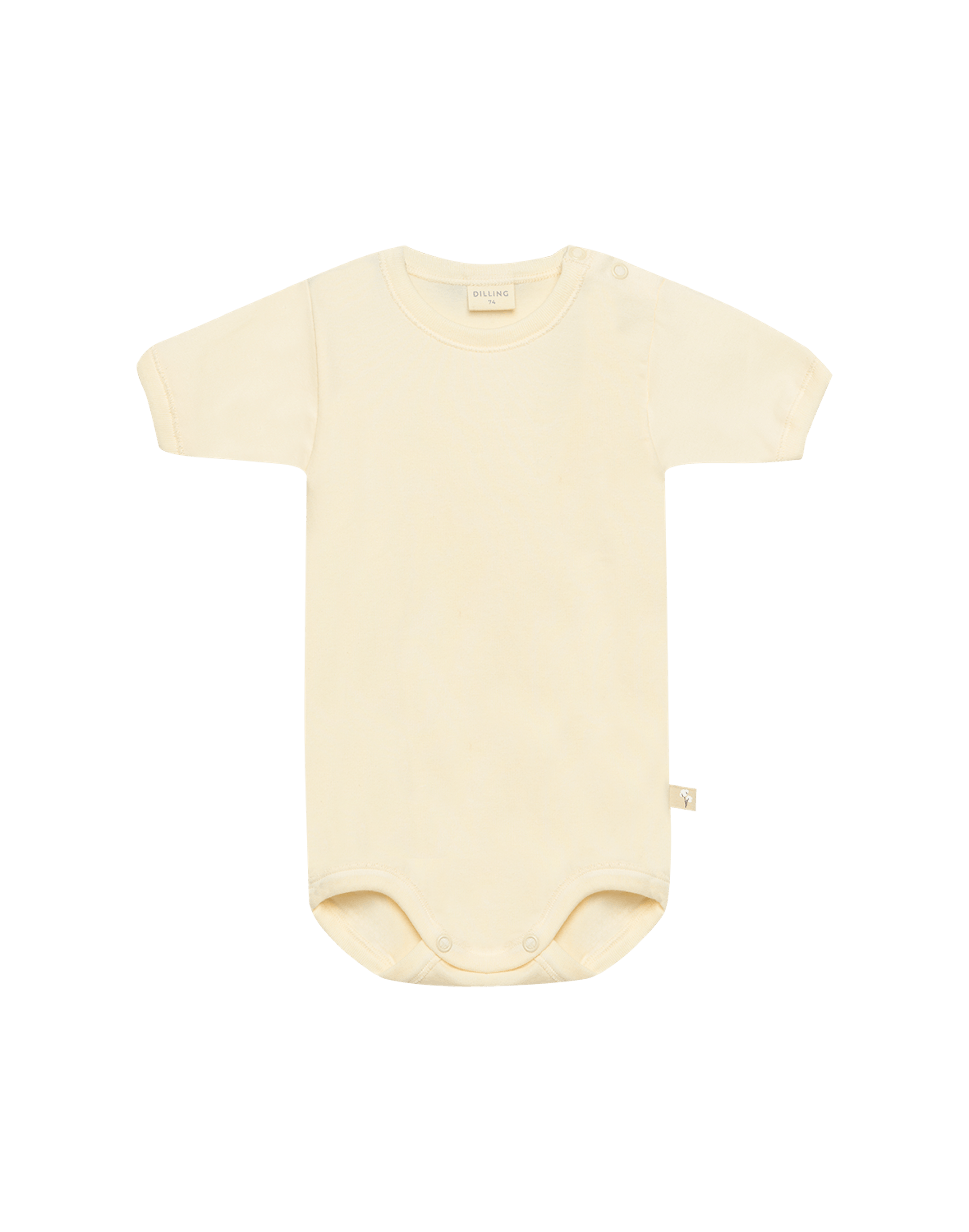 Baby cotton short sleeve body Nature