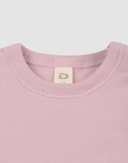 Baby cotton short sleeve body Misty pink