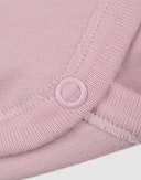 Baby cotton short sleeve body Misty pink