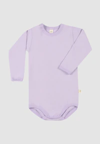 Langermet body i bomull til baby