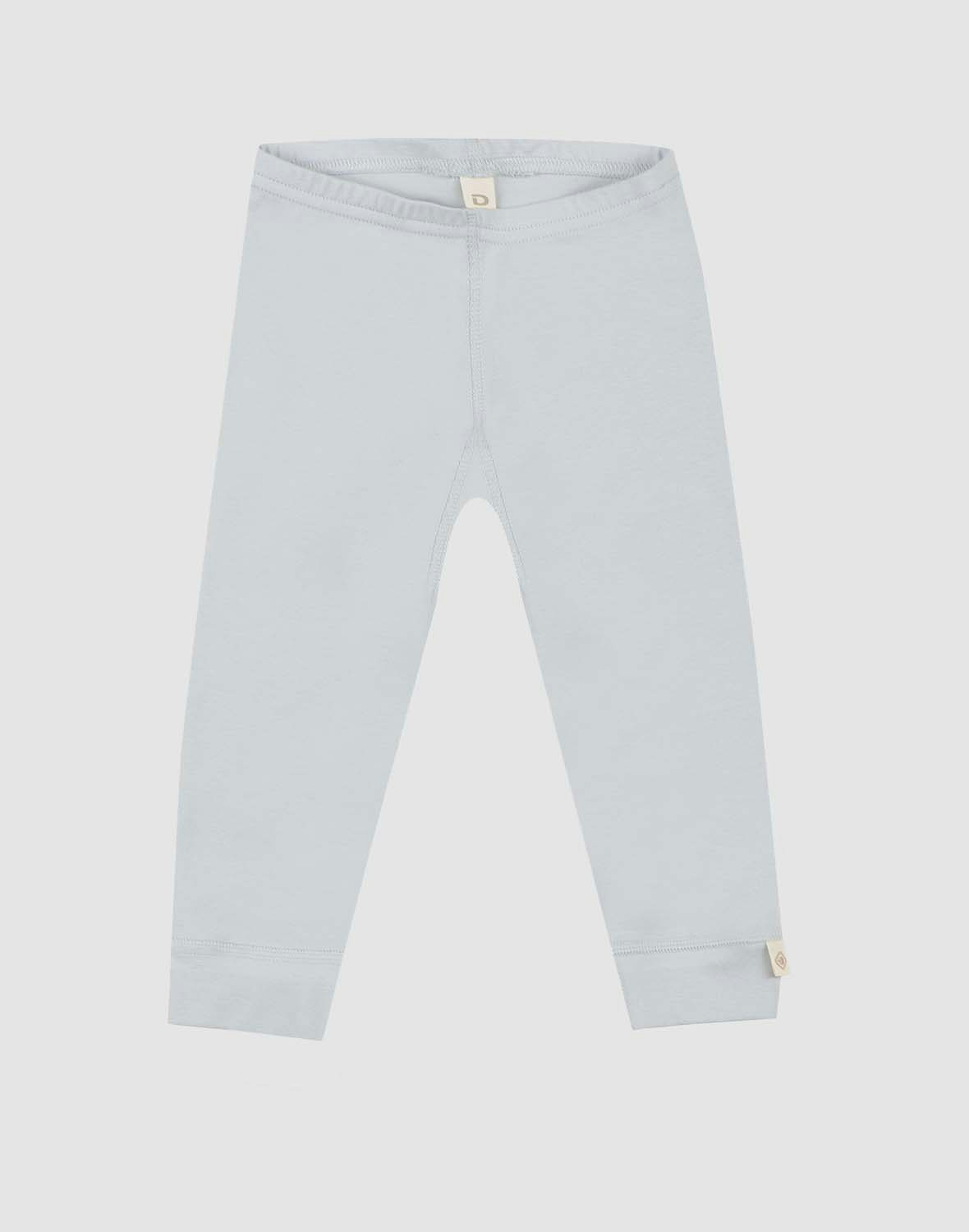 Baby cotton leggings Icy blue