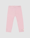 Baby cotton leggings Misty pink