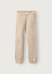 Leggings i bomull til baby