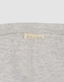 Leggings i bomull til baby Lys gråmelert