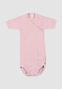 Omslagsbody i bomull til baby