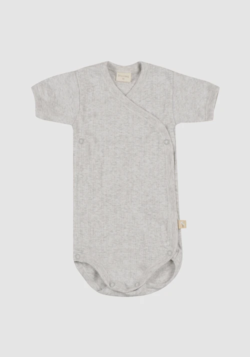 Short sleeve wrap bodysuit
